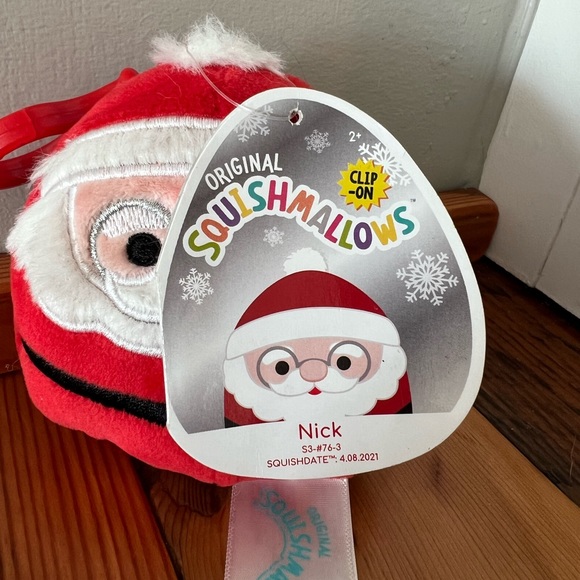 NWT Santa Squishmallows clip - Picture 4 of 5
